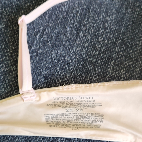 Elegant Lace Women's Bra - Light Pink - Picture 15 of 15